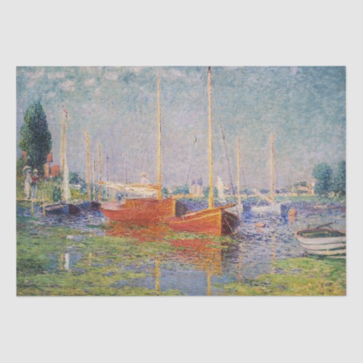 Claude Monet - Argenteuil Seidenpapier (Vorderseite)