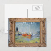 Claude Monet | Argentinien, 1875 Postkarte (Vorne/Hinten)