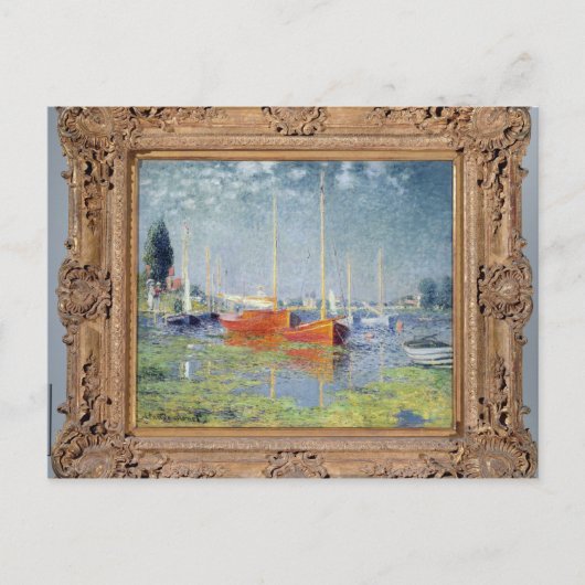 Claude Monet | Argentinien, 1875 Postkarte (Vorderseite)