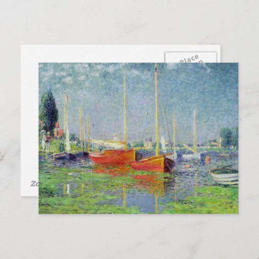 Claude Monet | Argentinien, c.1872-5 Postkarte (Vorne/Hinten)