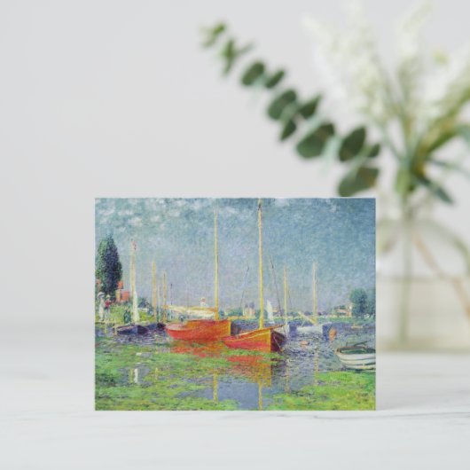 Claude Monet | Argentinien, c.1872-5 Postkarte (Stehend Vorderseite)