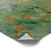Claude Monet art painting Poster (Ecke)