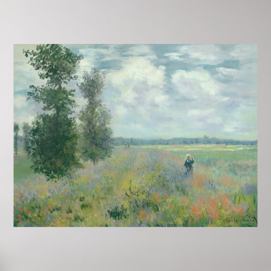 Claude Monet art painting Poster (Vorne)