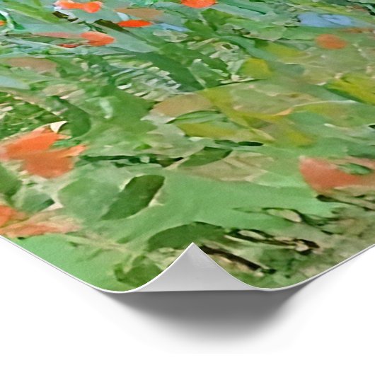 Claude Monet art Poster (Ecke)