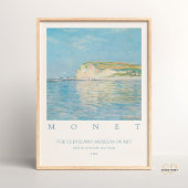 Claude Monet Art Print Low Tide in Pourville Near Poster