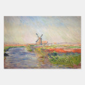 Claude Monet - Auswahl der Holland-Meisterwerke Geschenkpapier Set (Vorderseite 3)