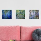 Claude Monet - Auswahl der Meisterwerke der Wasser Bilderwand Sets (Wohnzimmer)