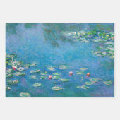 Claude Monet - Auswahl der Meisterwerke der Wasser Geschenkpapier Set (Vorderseite 2)