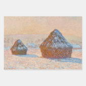 Claude Monet - Auswahl der Meisterwerke Geschenkpapier Set (Vorderseite 3)