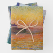 Claude Monet - Auswahl der Meisterwerke in Venedig Geschenkpapier Set (Beispiel)
