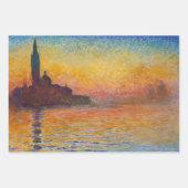 Claude Monet - Auswahl der Meisterwerke in Venedig Geschenkpapier Set (Vorderseite)
