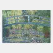 Claude Monet - Auswahl von Giverny Masterpiece Geschenkpapier Set (Vorderseite 3)