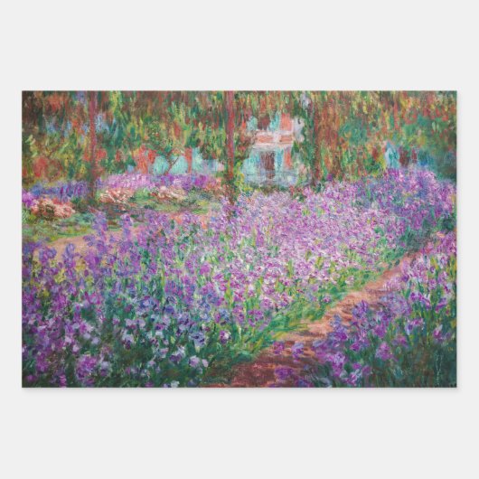 Claude Monet - Auswahl von Giverny Masterpiece Geschenkpapier Set (Vorderseite 2)