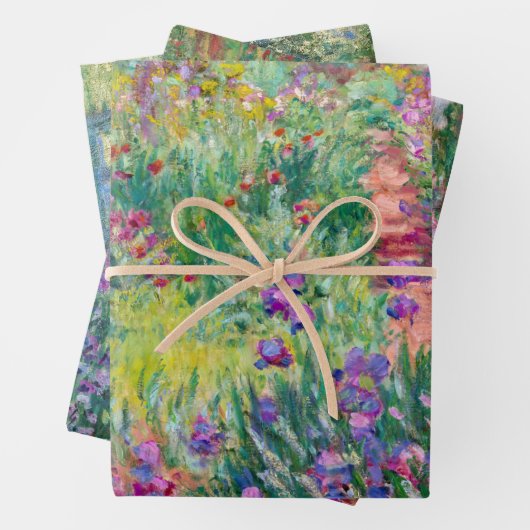Claude Monet - Auswahl von Giverny Masterpiece Geschenkpapier Set (Beispiel)