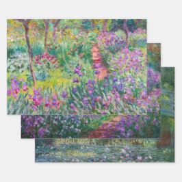 Claude Monet - Auswahl von Giverny Masterpiece Geschenkpapier Set