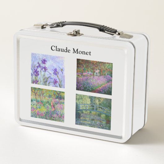 Claude Monet - Auswahl von Giverny Masterpiece Metall Brotdose (Vorderseite)