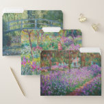 Claude Monet - Auswahl von Giverny Masterpiece Papiermappe<br><div class="desc">Claude Monet - Giverny Masterpiece Selection - Artist's Garden at Giverny,  1900 - Iris Garden at Giverny,  1899-1900 - Water Lily pond,  Green Harmony,  1899</div>