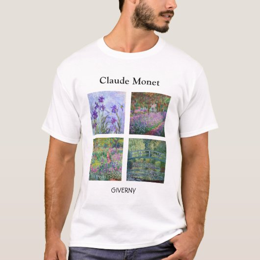 Claude Monet - Auswahl von Giverny Masterpiece T-Shirt (Vorderseite)