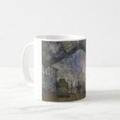 Claude Monet - Bahnhof Saint-Lazare Kaffeetasse (Vorderseite Links)