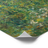 Claude Monet Banks of the Seine French Old Art Poster (Ecke)