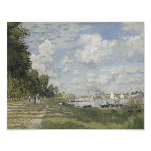 Claude Monet - Bassin d'Argenteuil Fotodruck (Vorne)