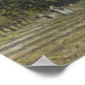 Claude Monet - Bassin d'Argenteuil Poster (Ecke)