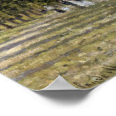 Claude Monet Bassin d'Argenteuil Poster (Ecke)