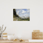 Claude Monet Bassin d'Argenteuil Poster (Küche)