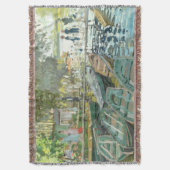 Claude Monet. Bathers in La Grenouillère Decke (Vorderseite Vertikal)