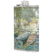 Claude Monet. Bathers in La Grenouillère Flachmann (Links)