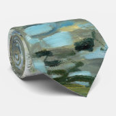 Claude Monet. Bathers in La Grenouillère Krawatte (Gerollt)