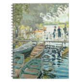 Claude Monet. Bathers in La Grenouillère Notizblock (Vorderseite)