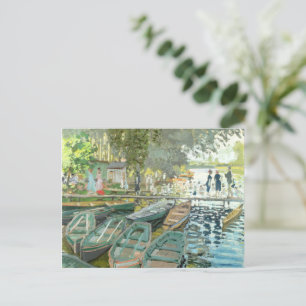 Claude Monet. Bathers in La Grenouillère Postkarte