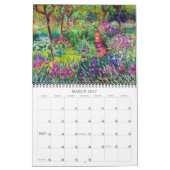 Claude Monet Beautiful Landschaftlich Fine Art Kalender (Mär 2027)