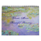 Claude Monet Beautiful Landschaftlich Fine Art Kalender (Titelbild)