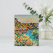 Claude Monet - bei Monte Carlo, Postkarte (Stehend Vorderseite)