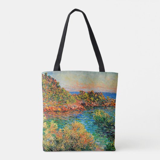 Claude Monet - bei Monte Carlo, Tasche (Rückseite)