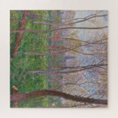 Claude Monet Bennecourt Puzzle – Waldlandschaft (Horizontal)
