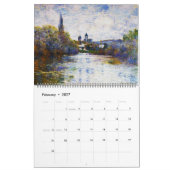 Claude Monet Bester Kalender für Kunstmalerei 2014 (Feb 2027)