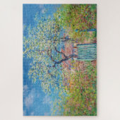 Claude Monet Birnbaum in Blüte Puzzle (Vertikal)