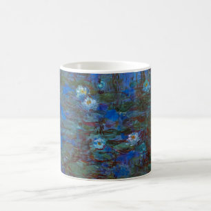 Claude Monet - Blaue Seerosen Kaffeetasse