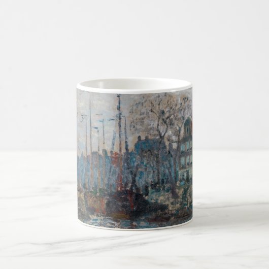 Claude Monet - Blick auf Amsterdam Kaffeetasse (Mittel)
