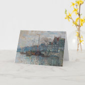 Claude Monet - Blick auf Amsterdam Karte (Gelbe Blume)