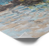 Claude Monet - Blick auf Amsterdam Poster (Ecke)
