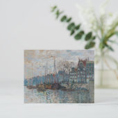 Claude Monet - Blick auf Amsterdam Postkarte (Stehend Vorderseite)