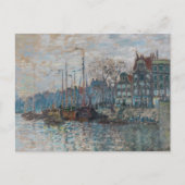 Claude Monet - Blick auf Amsterdam Postkarte (Vorderseite)