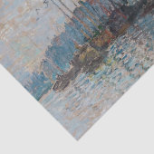 Claude Monet - Blick auf Amsterdam Seidenpapier (Ausschnitt)