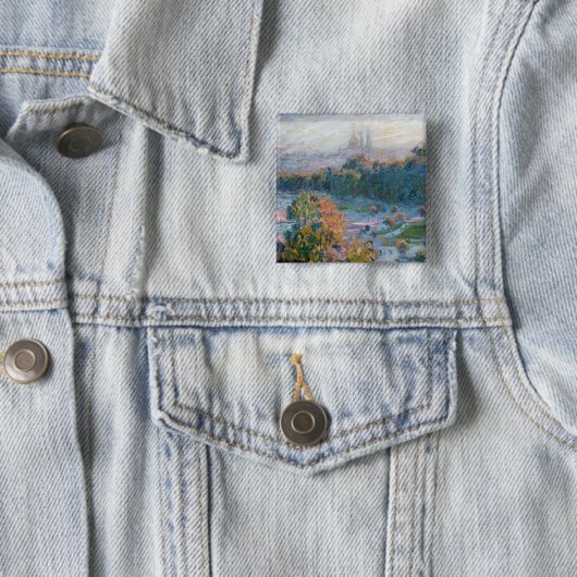 Claude Monet - Blick auf die Tuilerien, Studie Button (Beispiel)