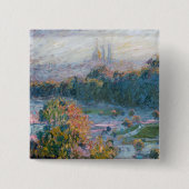Claude Monet - Blick auf die Tuilerien, Studie Button (Vorderseite)