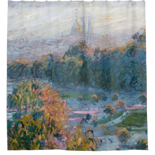 Claude Monet - Blick auf die Tuilerien, Studie Duschvorhang (Vorderseite)